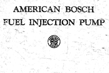 Bosch Fuel Pumps